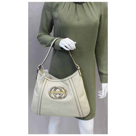 gucci leather britt hobo|Designer Hobo Shoulder Bags .